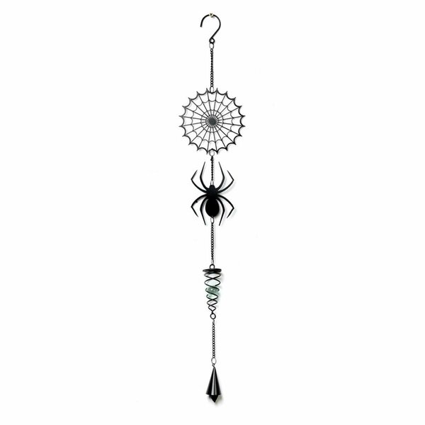 Truco 28.54 in. Spider Hanging Decoration, Black TR3305106
